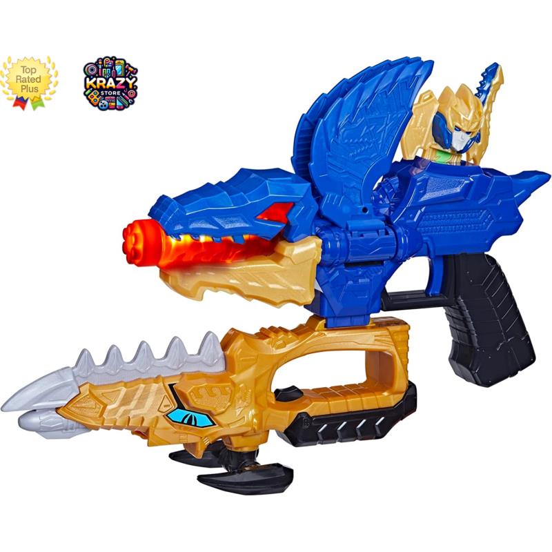 Transform Into a Gold Fury Ranger with The Power Rangers Dino Fury Blade Blaster