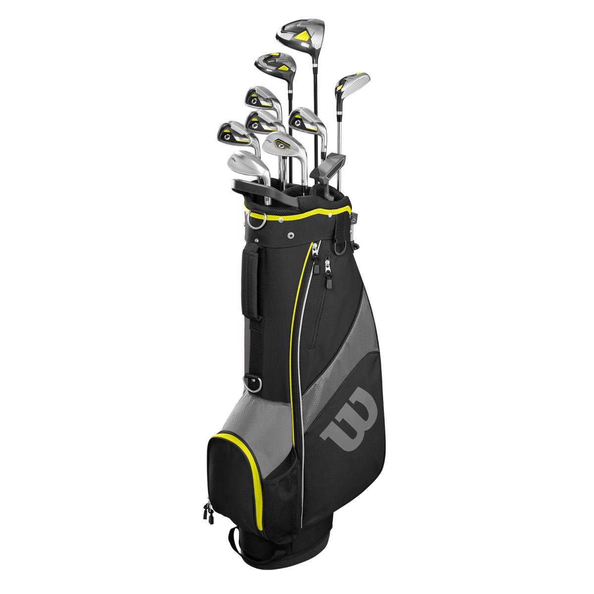 Wilson Profile Sgi Teen Left Hand Carry Complete Golf Set - Yellow