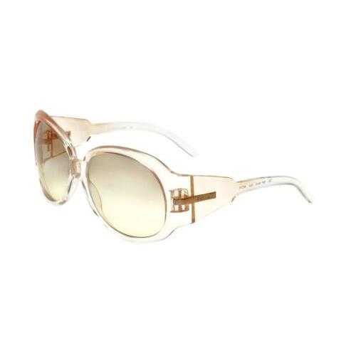 Gianfranco Ferre GFF591S Designer Sunglasses in Transparent Peach
