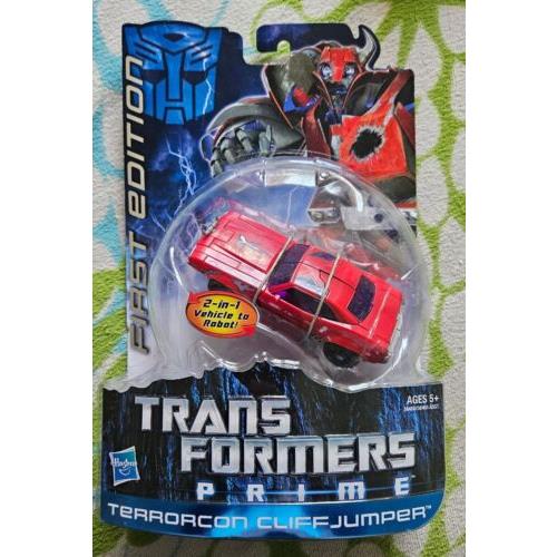 Transformers Prime First Edition Terrorcon Cliffjumper Tru Exclsv