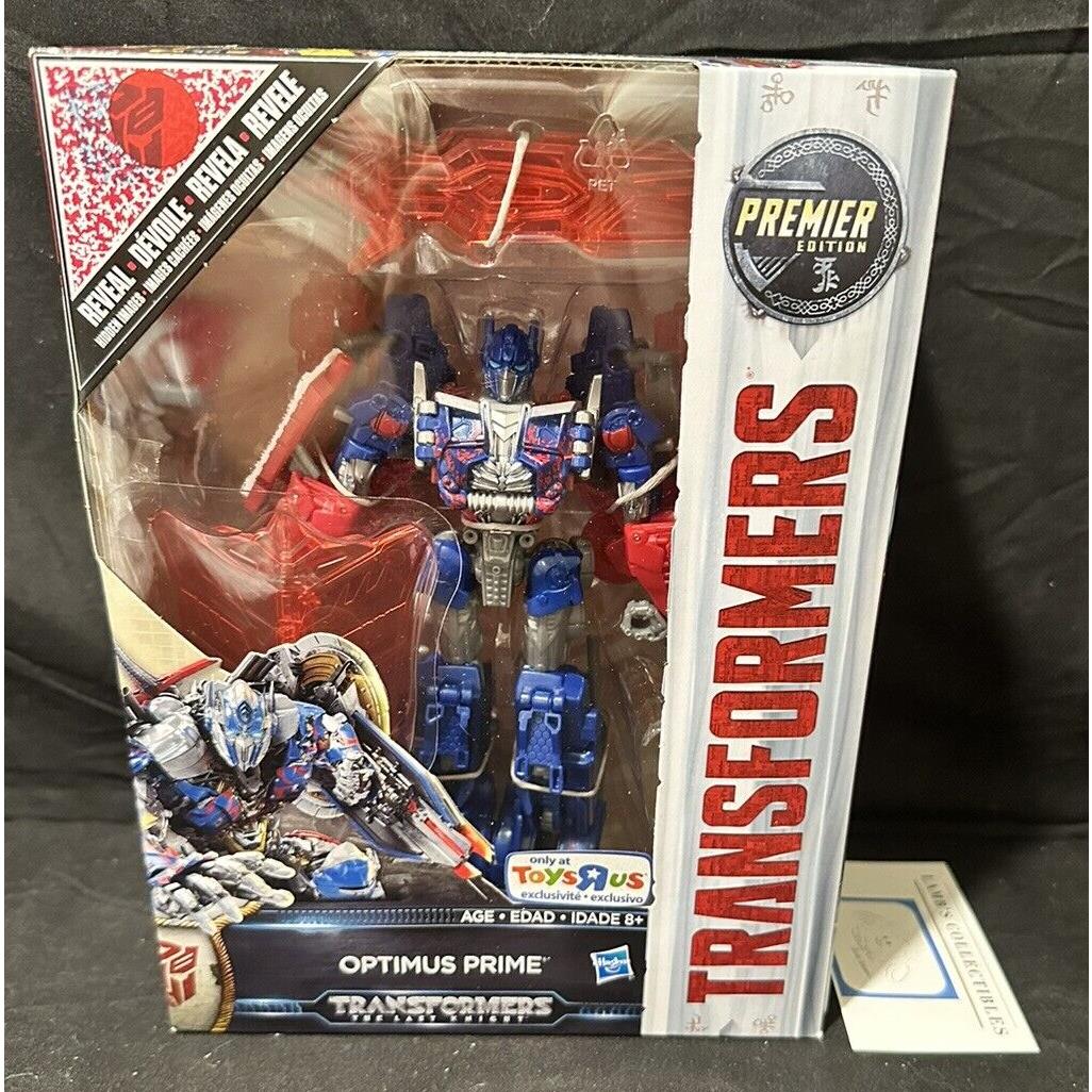Toys R US Optimus Prime Transformers The Last Knight Edition Tru Exclusive Fig