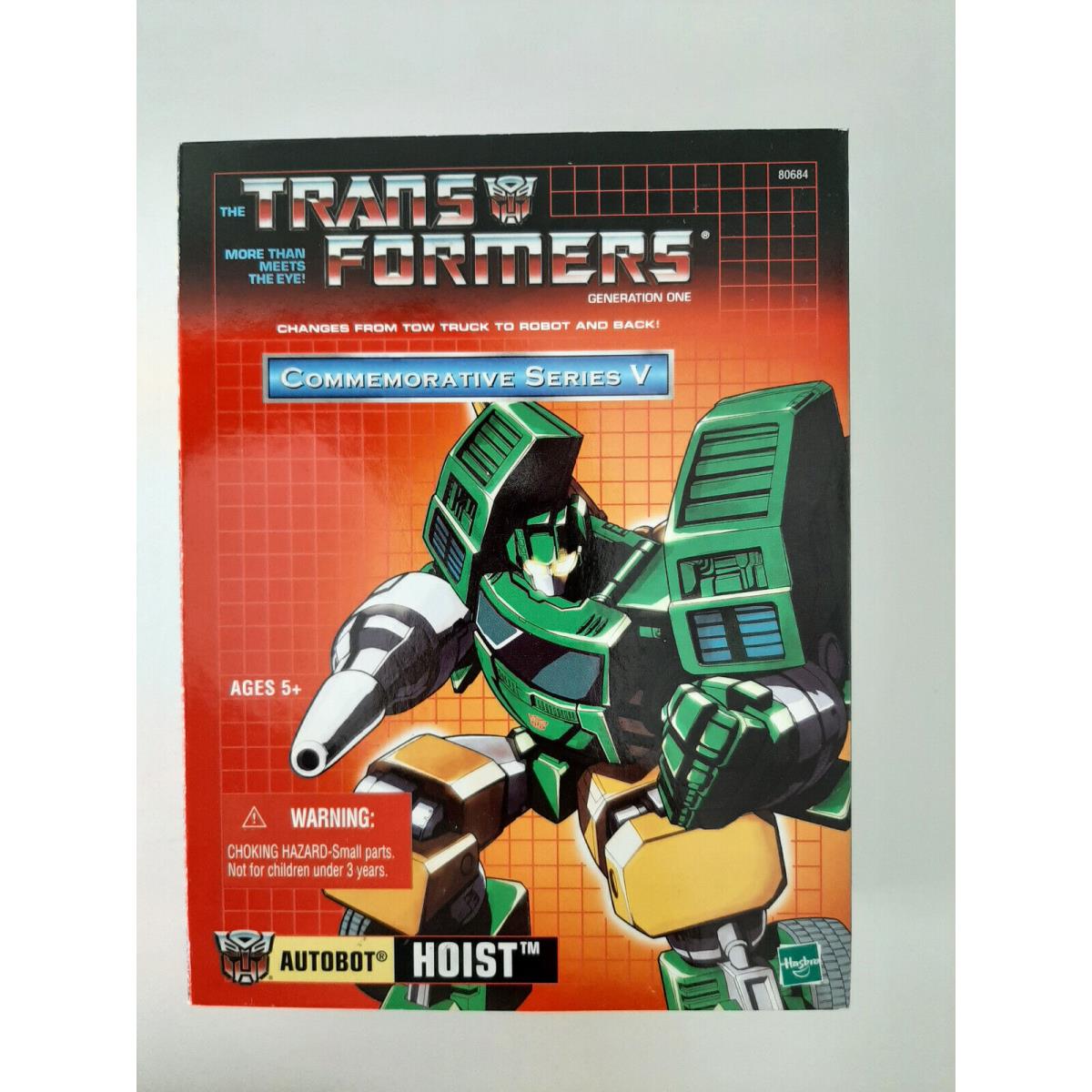 G1 Transformers Hoist Reissue Commemorative Series V 5 2003 Tru Exclusive Hasbro