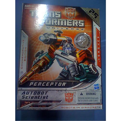 Transformers Universe G1 Reissue Perceptor Tru EX Box US