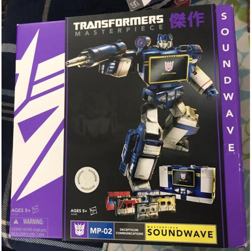 Transformers Masterpiece Soundwave Tru 1st Release 2014