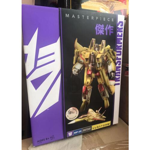 Transformers Masterpiece Mp-05 Sunstorm Mint Fact. 2014 Tru