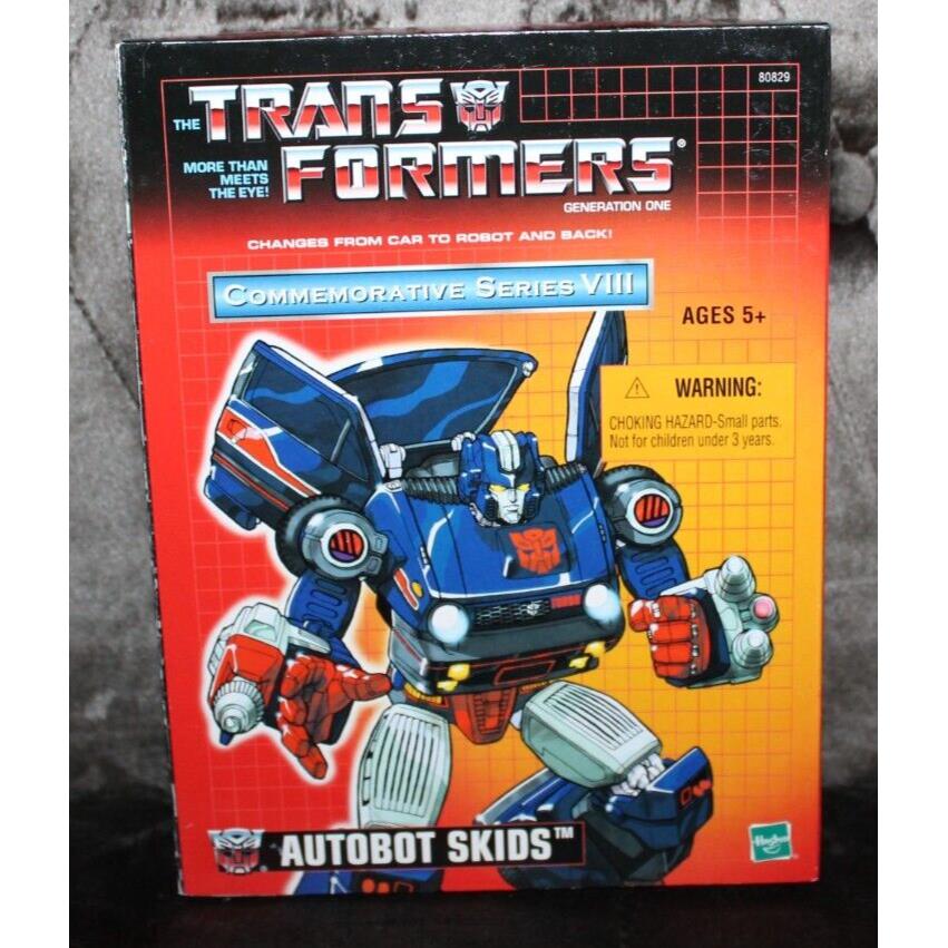 Transformers Commemorative Series V1II Classic G1 Reissue Tru Autobot Skids