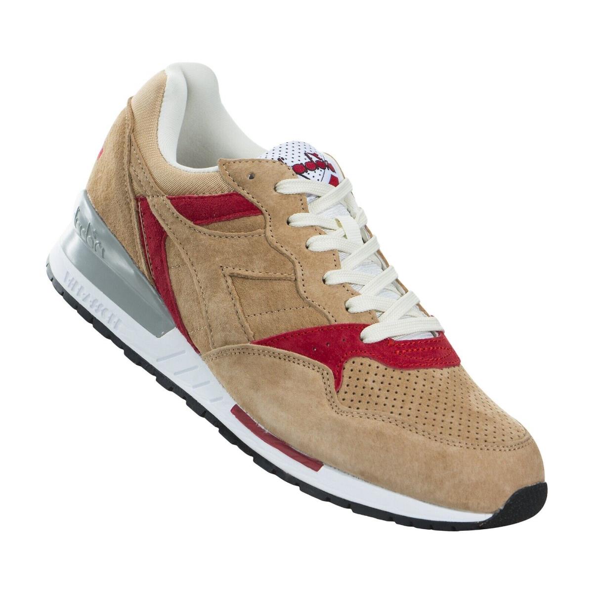 Mens Diadora Intrepid Premium Beige Athletic Sneakers 501 170957 01 25061