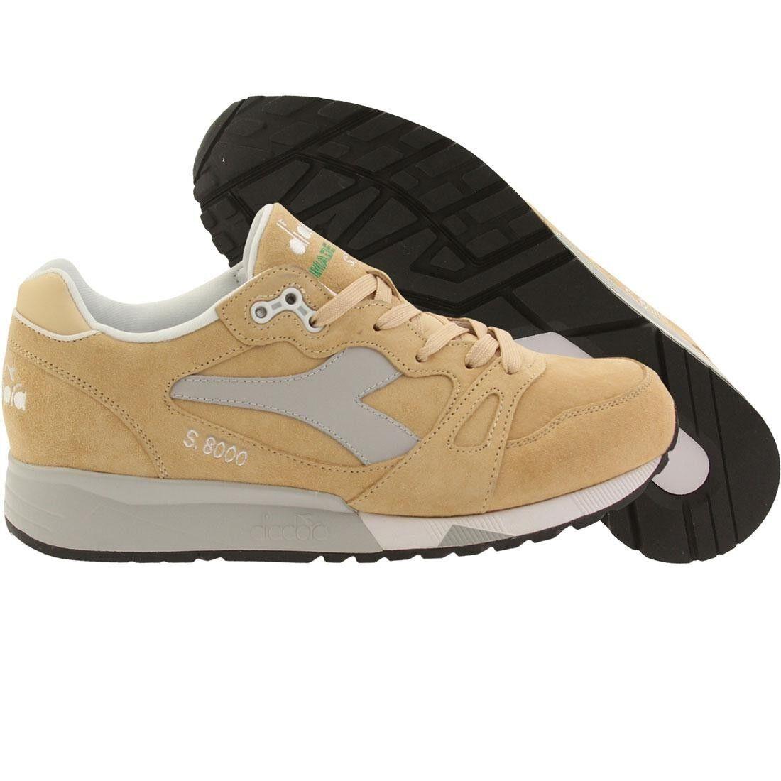 Diadora Men S8000 Made In Italy Brown Beige Wheat 17053325137