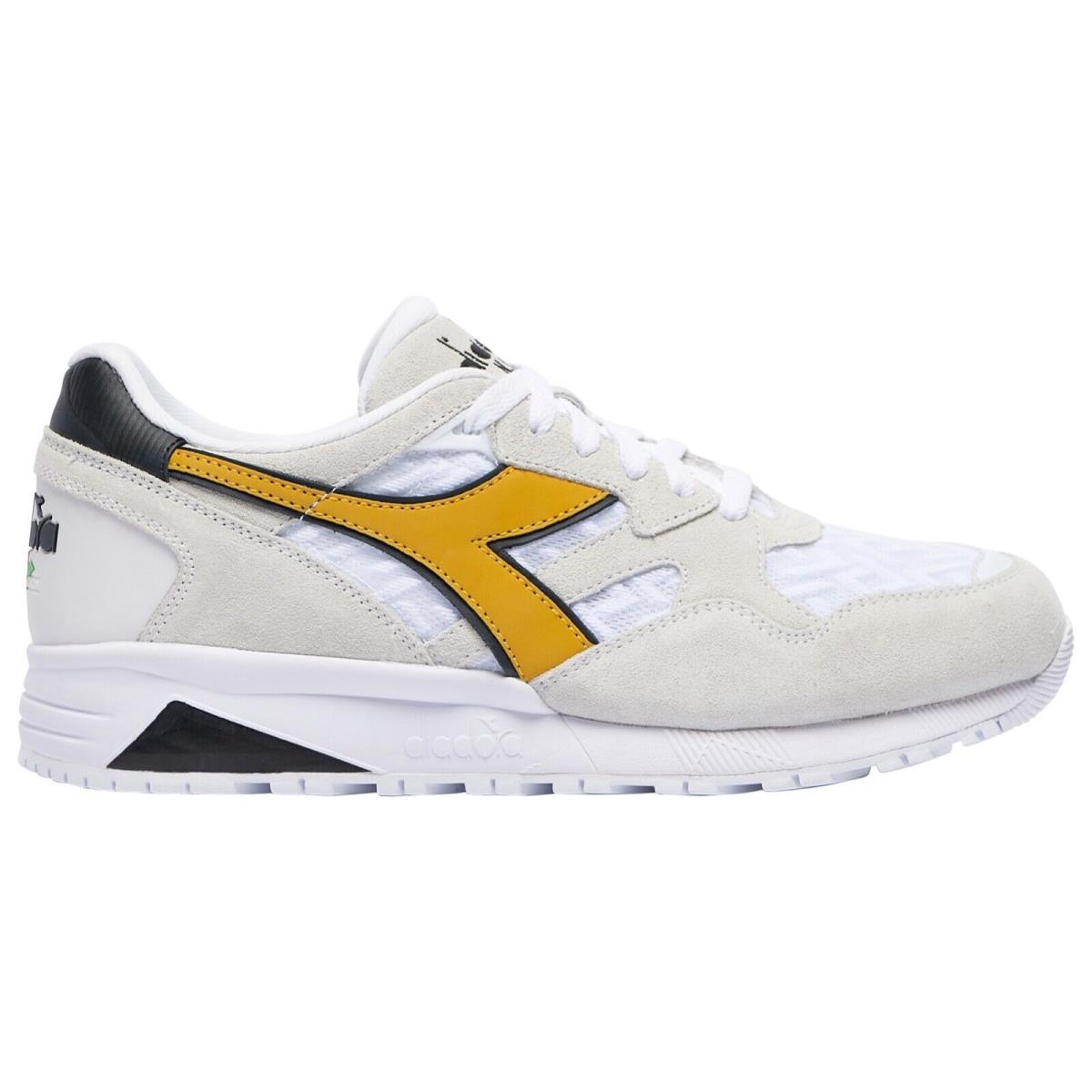 Diadora N9002 Lux `white Rich Gold` Mpn: 501-178351-C5363 Size 7.5