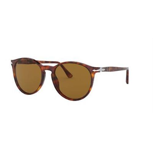 Persol PO3228S 24_AN Havana Polarized Brown Panthos 53 mm Men`s Sunglasses
