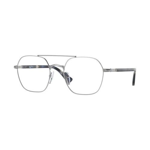 Persol PO2483V 1106 Irregular Silver Demo Lens 50 mm Unisex Eyeglasses