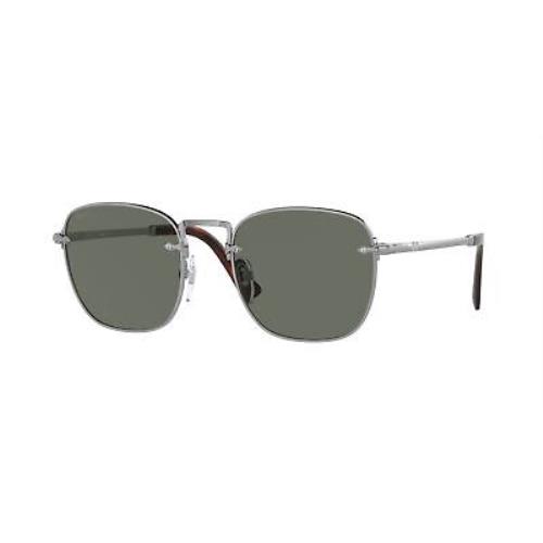 Persol PO2490S 513_58 Square Gunmetal Green Polarized 54 mm Men`s Sunglasses