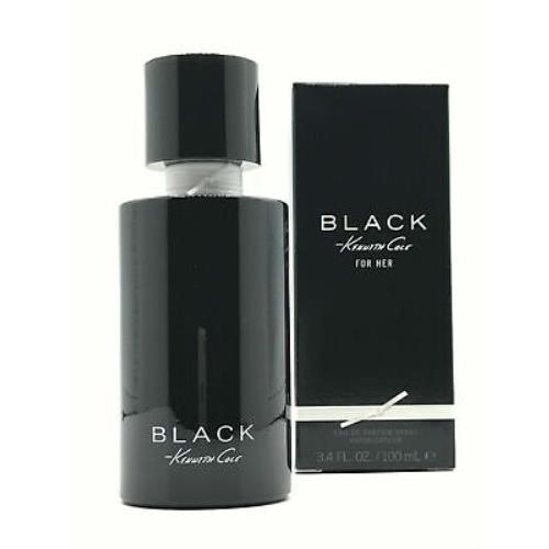 Kenneth Cole Black For Her Women Parfum Spray 3.4 oz