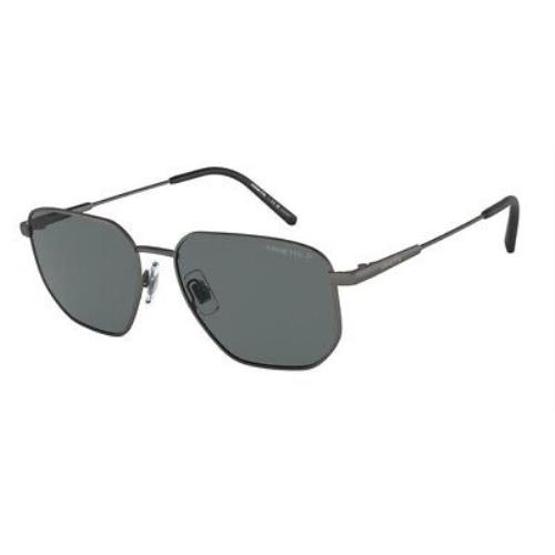 Arnette AN3086 75481 Sling Mt Gunmetal Dk Grey Polarized 56 mm Unisex Sunglasses