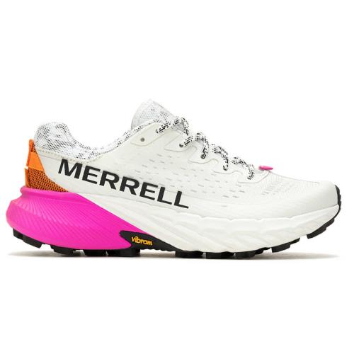 Merrell Agility Peak 5 White Multi Hiker Sneaker Shoe Women`s US Sizes 5-11/NEW - White
