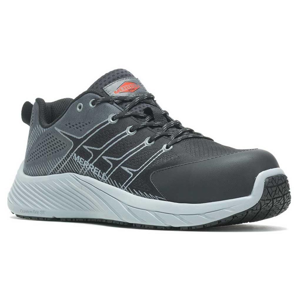 Work Merrell Men`s Moab Flight Carbon Fiber Black Monument