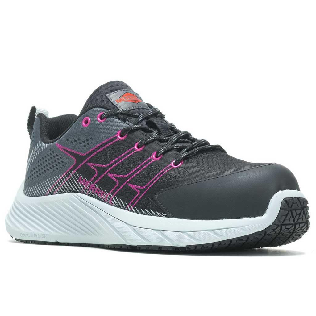 Work Merrell Women`s Moab Flight CF Black Fuchsia - Black Fuchsia