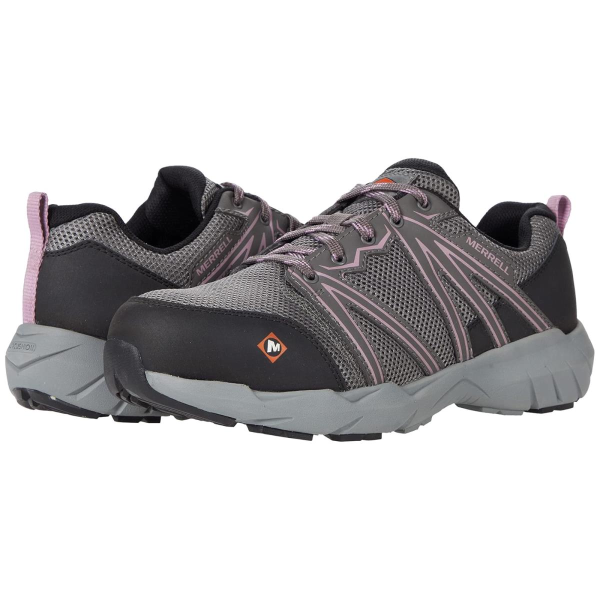 Woman`s Sneakers Athletic Shoes Merrell Work Fullbench Superlite AT - Charcoal