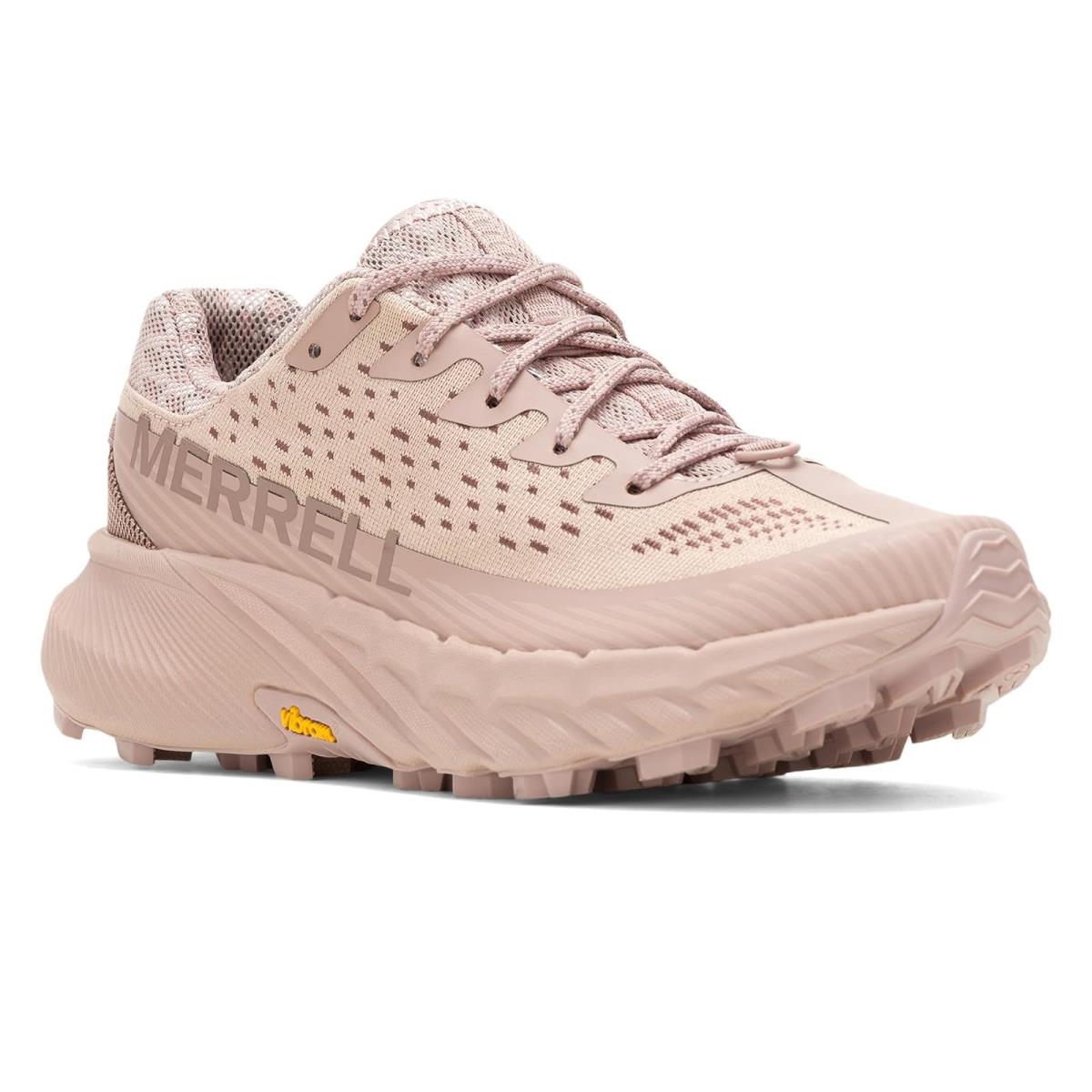 Woman`s Sneakers Athletic Shoes Merrell Agility Peak 5 Adobe Rose