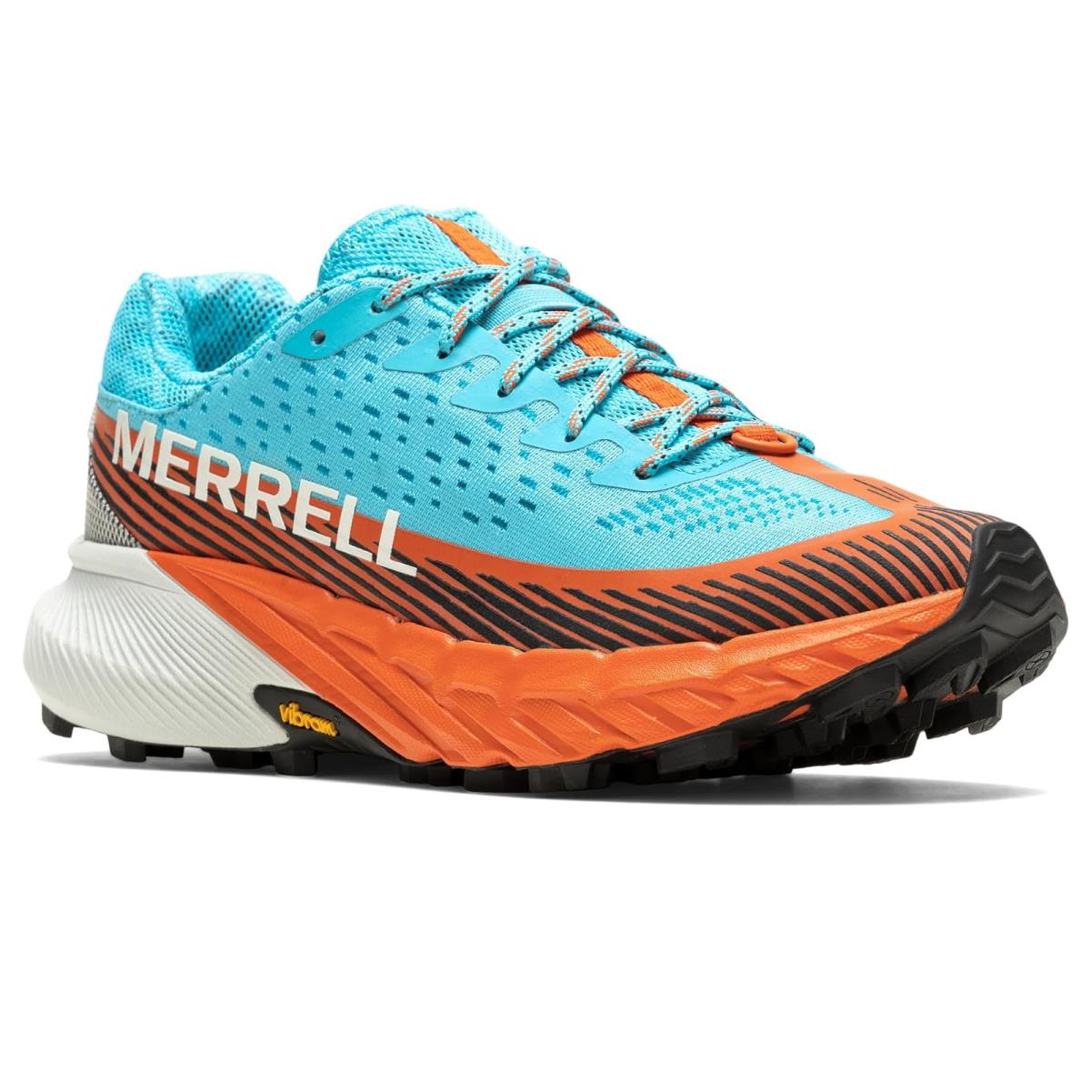 Woman`s Sneakers Athletic Shoes Merrell Agility Peak 5 Atoll/Cloud