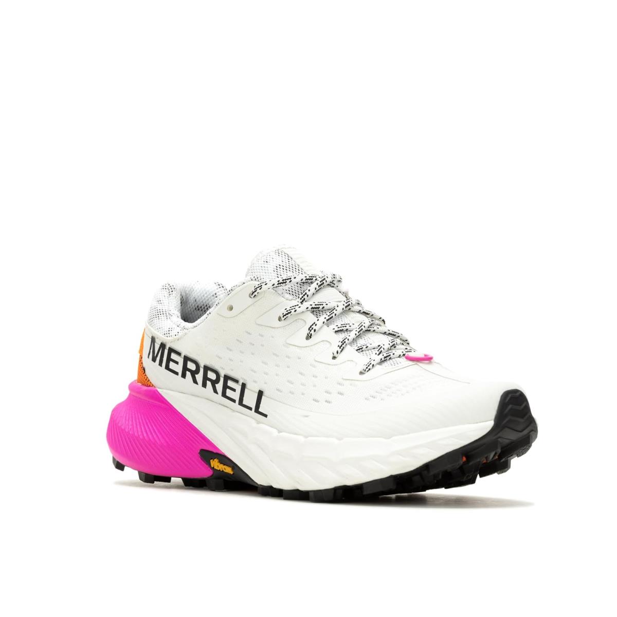 Woman`s Sneakers Athletic Shoes Merrell Agility Peak 5 White