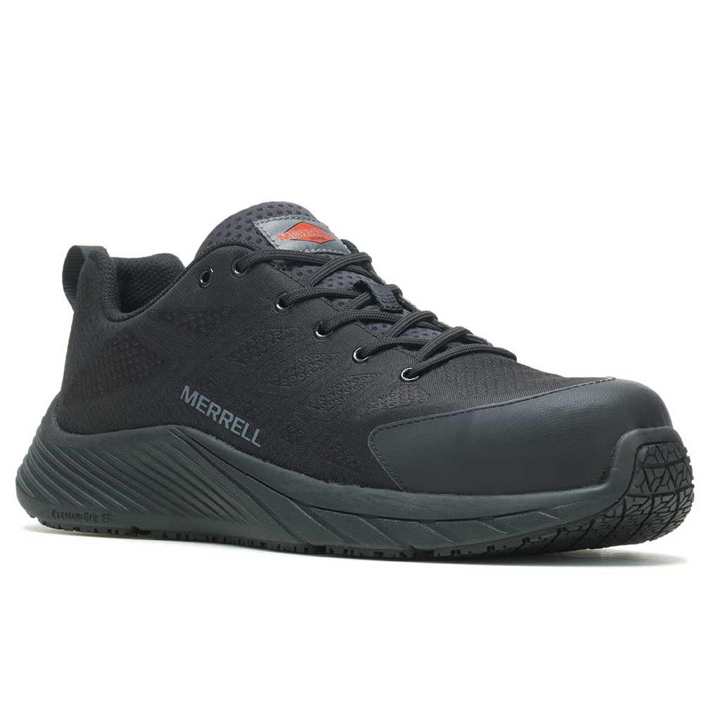 Work Merrell Men`s Moab Flight Carbon Fiber Black 10.5