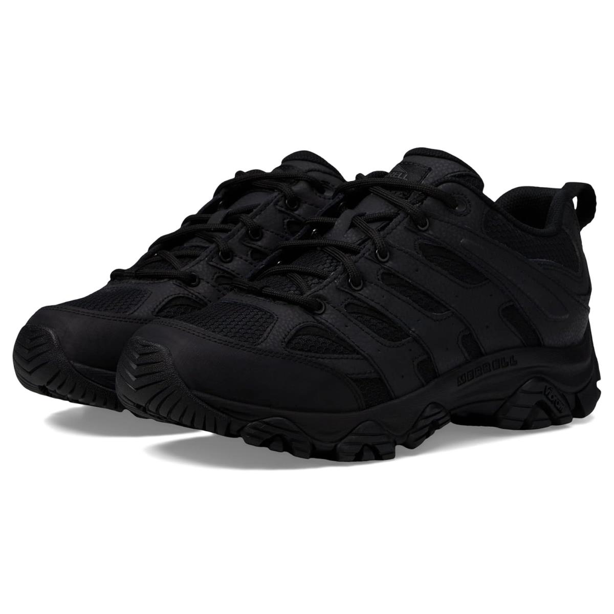 Man`s Sneakers Athletic Shoes Merrell Work Moab 3 Tactical - Black