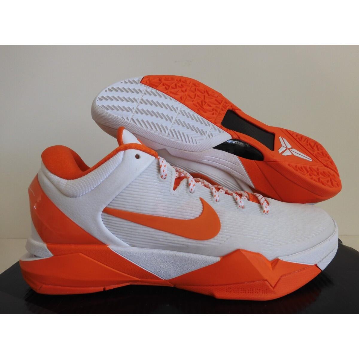 Nike Zoom Kobe Vii 7 System TB White-orange Blaze SZ 8 517359-107