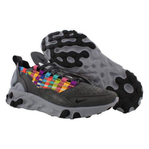 Nike React Sertu Unisex Shoes Size 14 Color: Iron Grey/black/light Smoke Grey
