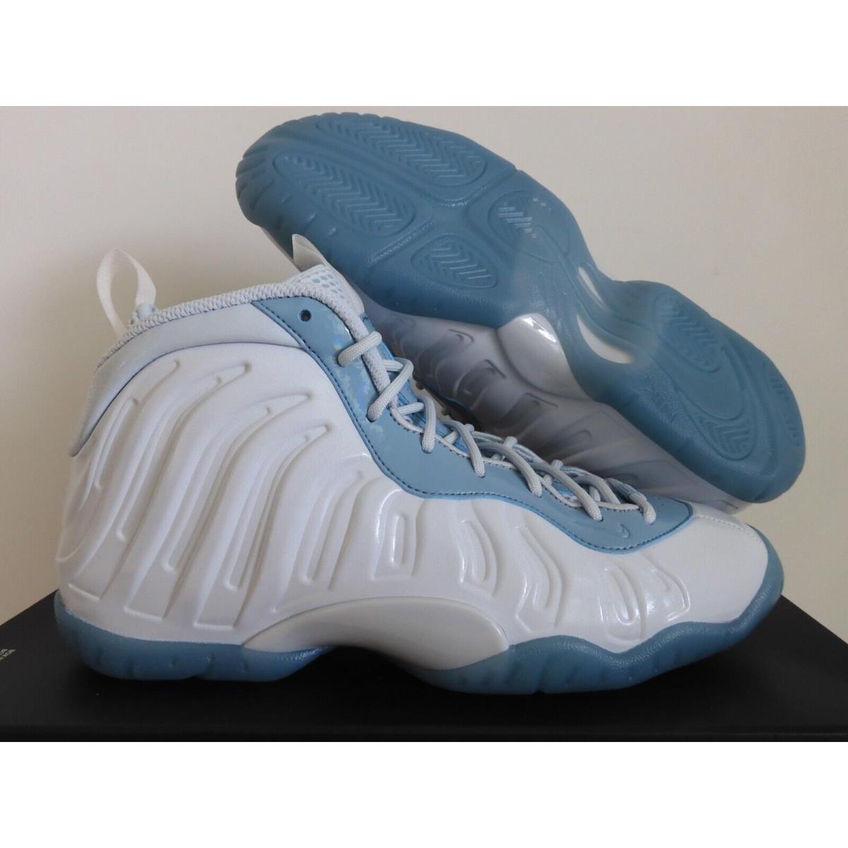 Nike Little Posite One White Aura sold Worn Blue (GS)