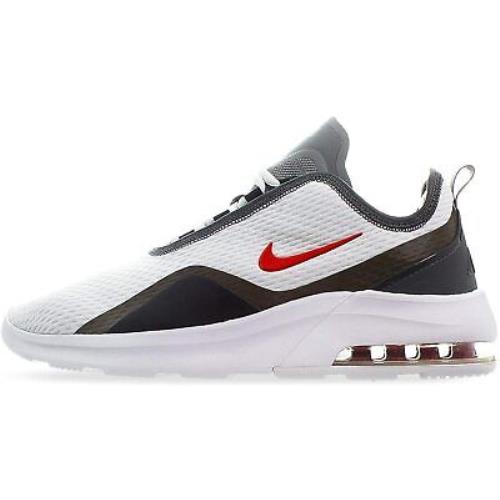 Men`s Nike Air Max Motion 2 ES1 White/university Red-iron Grey CD5392 100 - 8