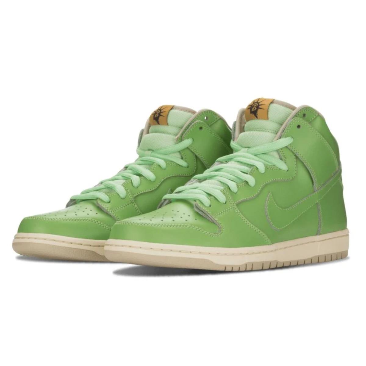 Size 10.5 - Nike SB Dunk High Premium Statue Of Liberty Nyc Seagrass 313171-302 - Green