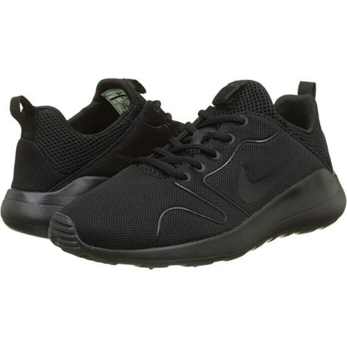 Nike Kaishi 2.0 Running Black/black 833411-002 Men`s Size 7.5 US
