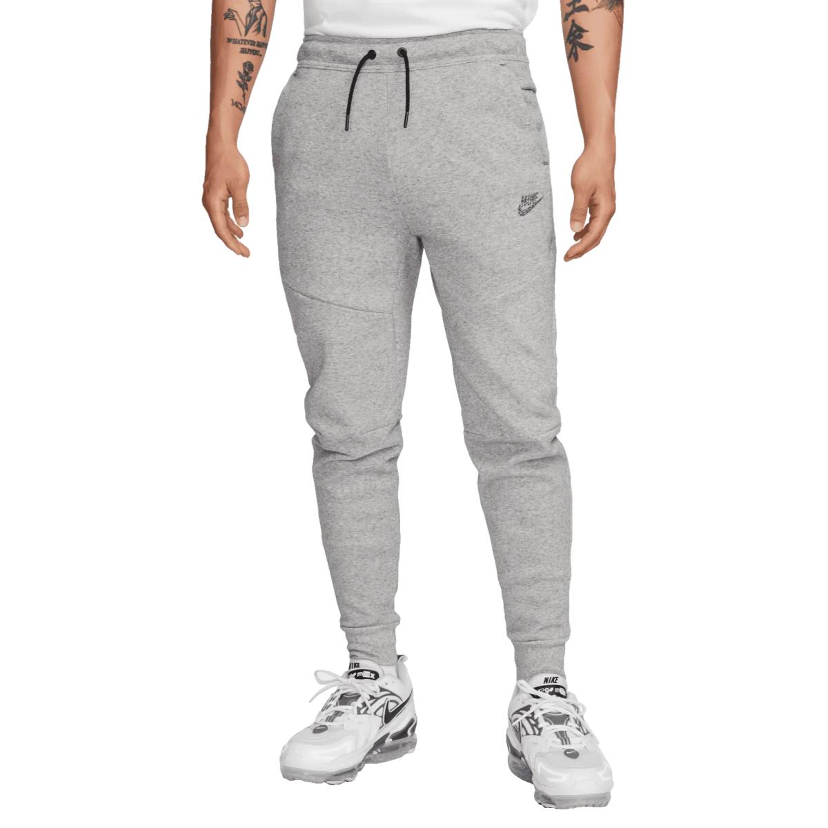 Nike Sportswear Tech Fleece Jogger Pants DQ4316-063 Grey Heather Men`s XL