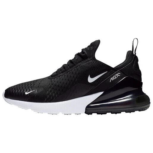 Nike N2949 Mens Black Air Max 270 Premium Sneakers Size 10 - Black