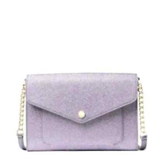 Kate Spade Tinsel Flap Crossbody IN Lilac Frost
