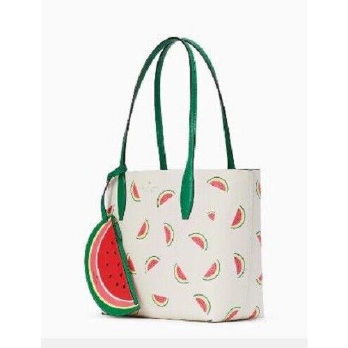 Kate Spade KB703 Watermelon Small Tote Cream Multi