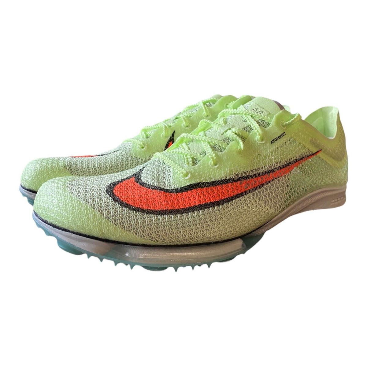 Nike Air Zoom Victory Barely Volt Orange CD4385-700 Track Spikes - Men`s Size 12 - Yellow