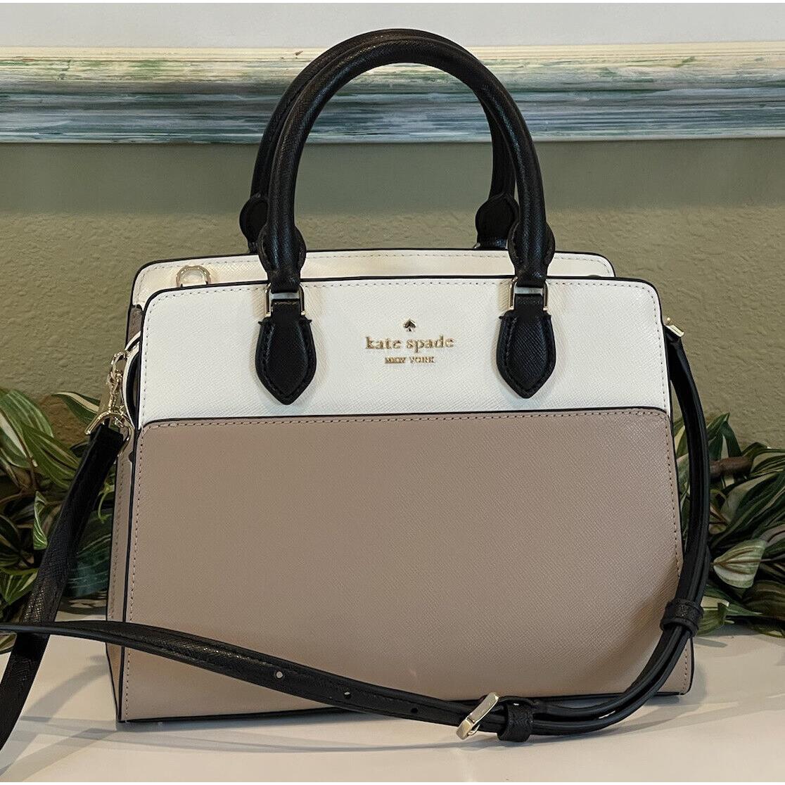 Kate Spade Madison Mini Small Crossbody Bag Satchel Shoulder Hazelnut Leather