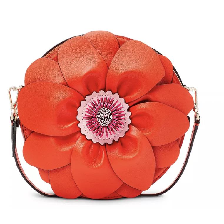 Kate Spade Petal 3D Flower Crossbody Magma/pale Gold