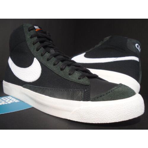 Nike Dunk SB Blazer Mid `77 Vntg Vintage Slam Jam Class OF 1977 Black Supreme 11