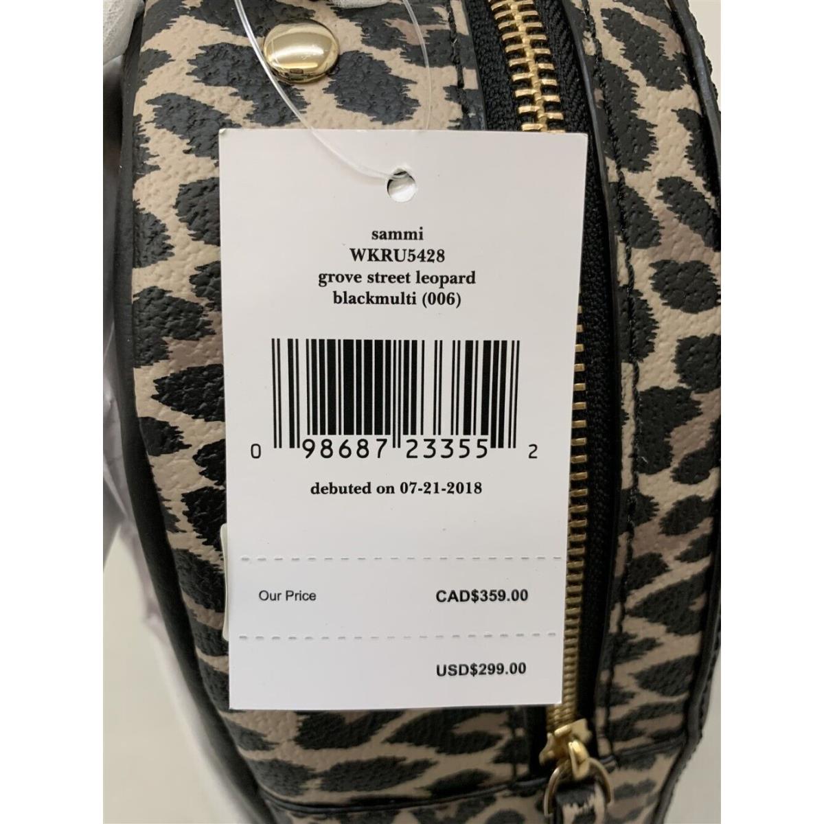 Kate Spade New York Grove Street Leopard Sammi Backpack WKRU5428 Fash Brands