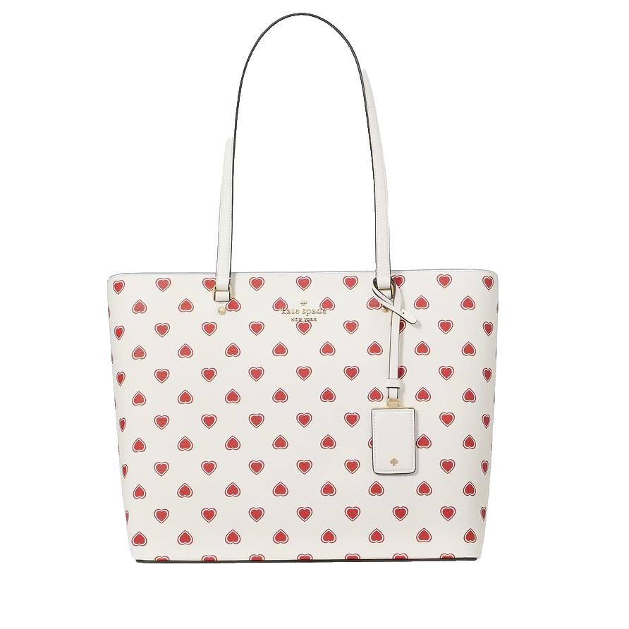 Kate Spade Perfect Heartfelt Geo Large Tote KG911 Love Hearts Limited Edition