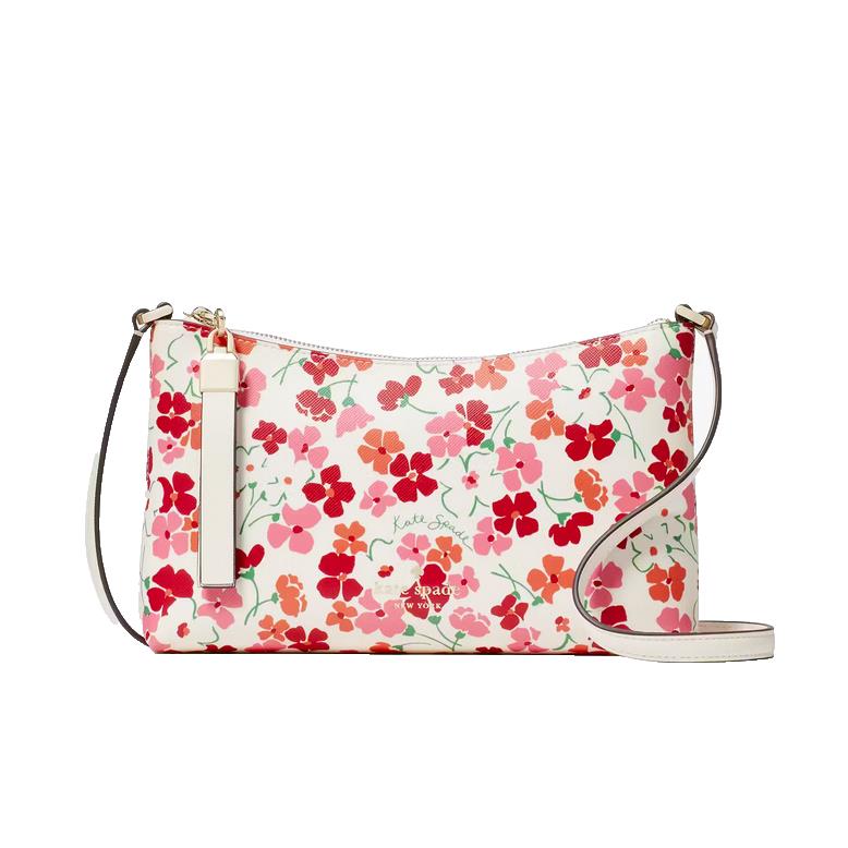 Kate Spade Sadie Sunny Floral Printed Crossbody - Pink Multi KG469