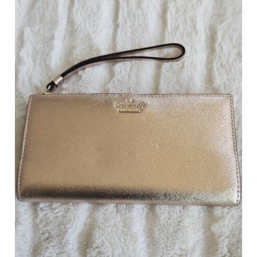 W Tags Kate Spade NY Large Cameron St. Eliza Large Zip Around Wallet