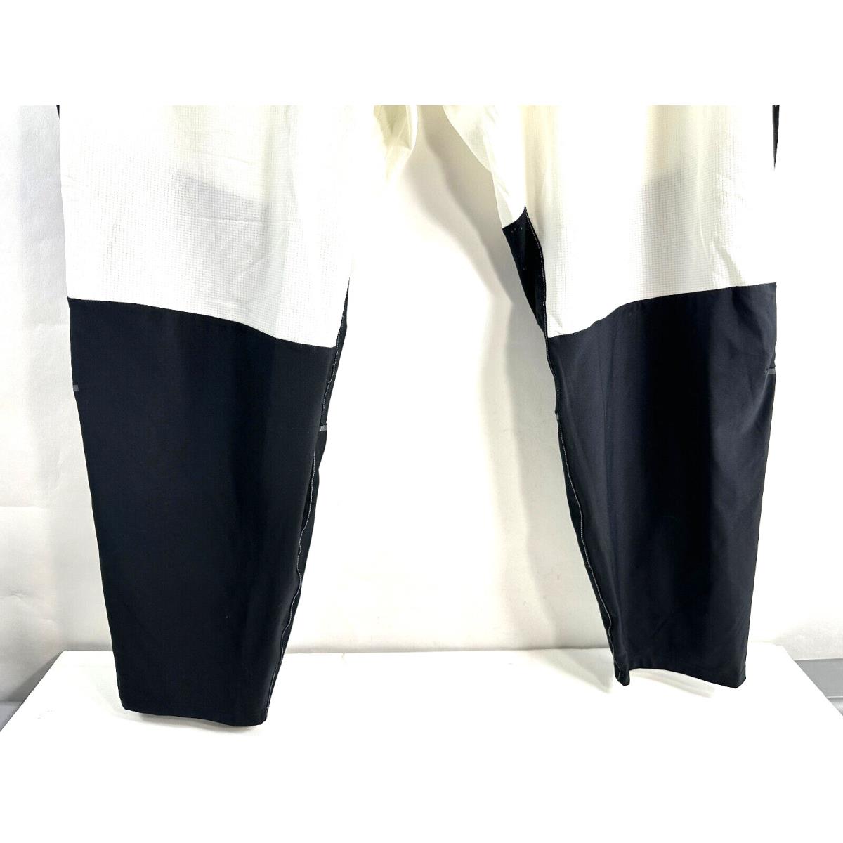 Nike Dri-fit Slim Fit Swift Running Pants White Black Men`s Size 4XL CU5493-100