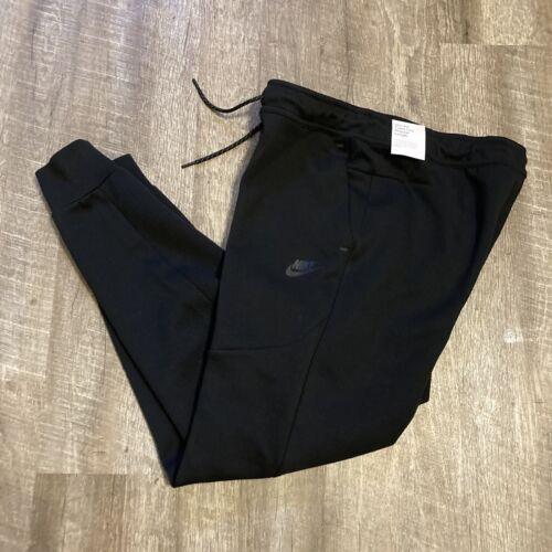 Nike Sportswear Tech Knit Fleece Jogger Sweat Pants CU4495 010 Black Sz L