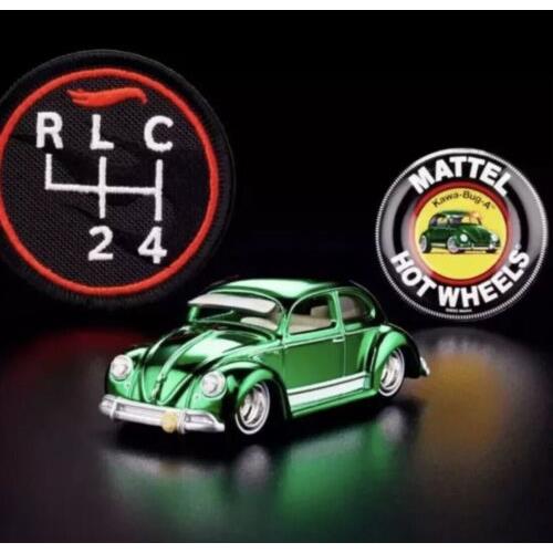 2024 Hot Wheels Rlc Red Line Club Kawa Bug A Membership Car with Patch and P