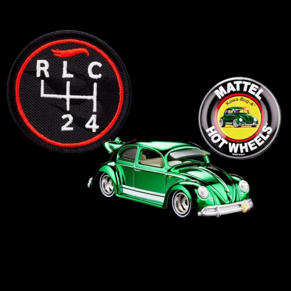 2024 HW Rlc Red Line Club Kawa Bug A Car with Patch P