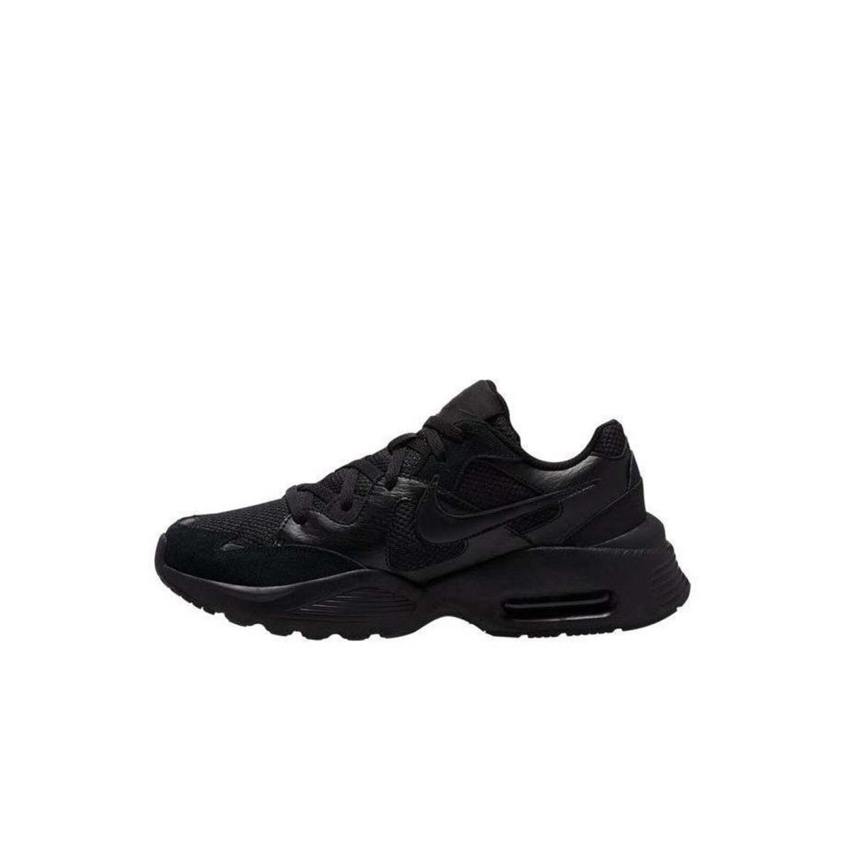 Nike Air Max Fusion Mens Running Trainer Sz_12_Black Black Black 001 - Black Black Black 001